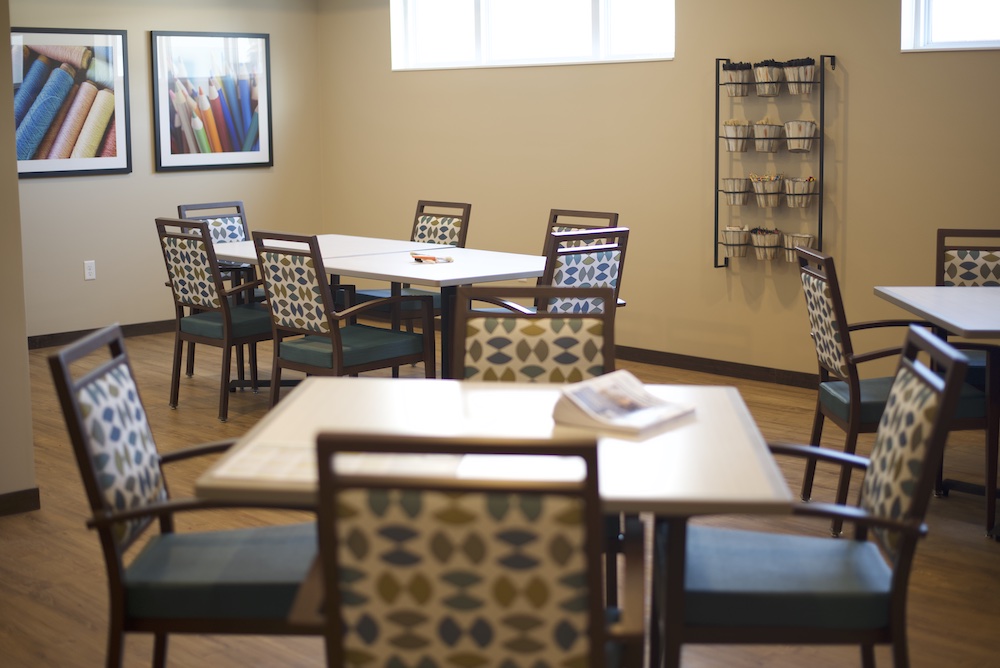 arts and crafts room