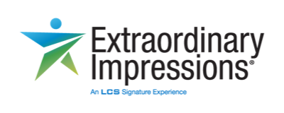 extraordinary-impressions Extraordinary Impressions logo with tagline "An LCS Signature Experience"