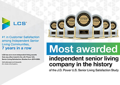 Havenwood of Burnsville’s Management Company stays on top as J.D. Power’s most-awarded senior living provider in the annual Senior Living Satisfaction Study.