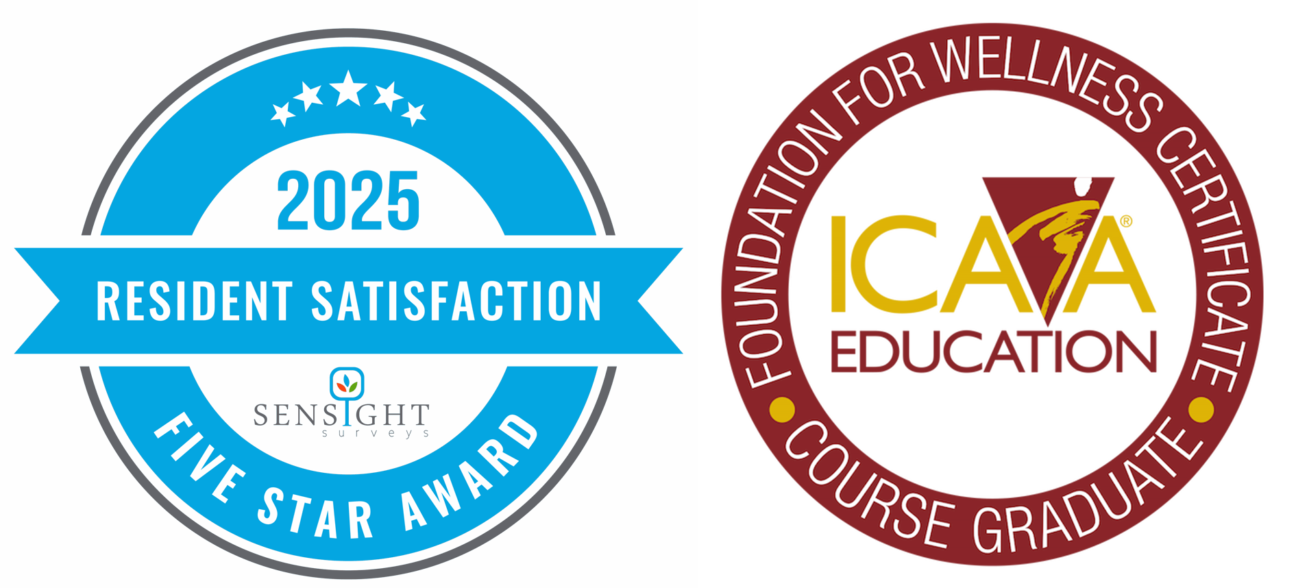 sensight-icaa-education-badges Sensight ICAA Education badges